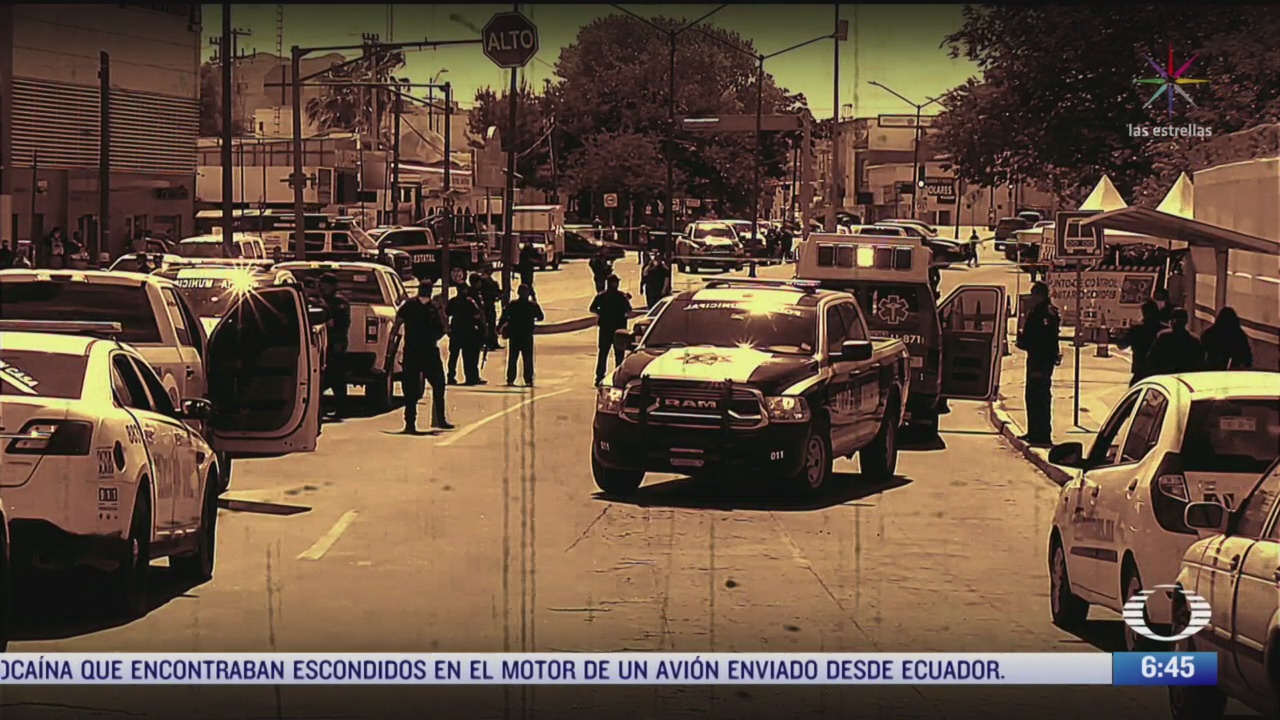 atacan a agentes de seguridad en chihuahua muere un policia