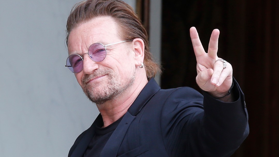 Bono, de U2, celebrará cumpleaños 60 confinado por COVID-19