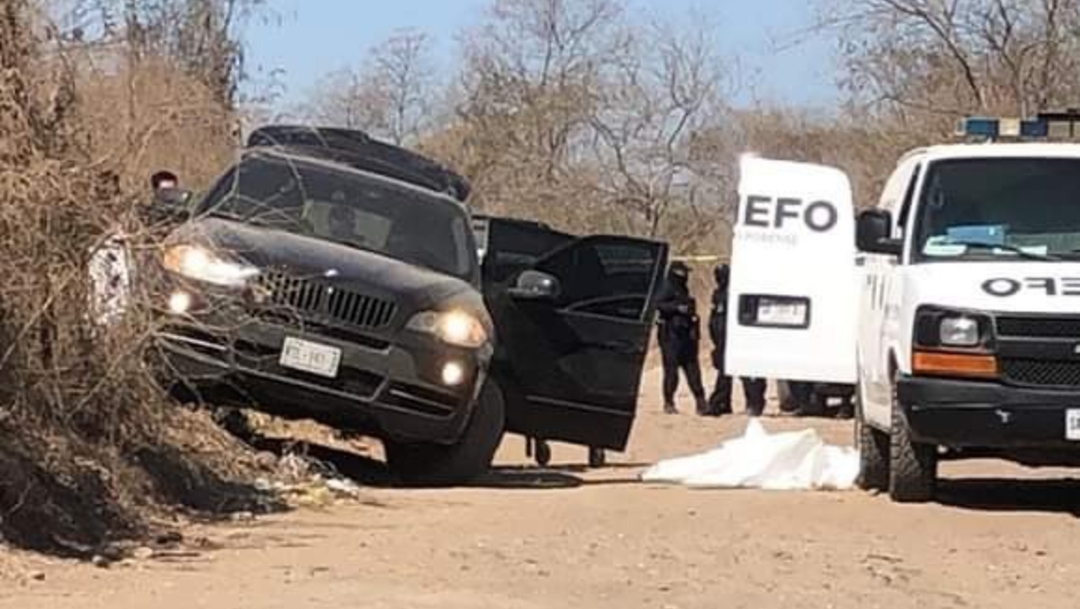 El cuerpo sin vida de "El Chino Ántrax" fue encontrado al interior de una lujosa camioneta. (Foto: @Dafne148Mora)