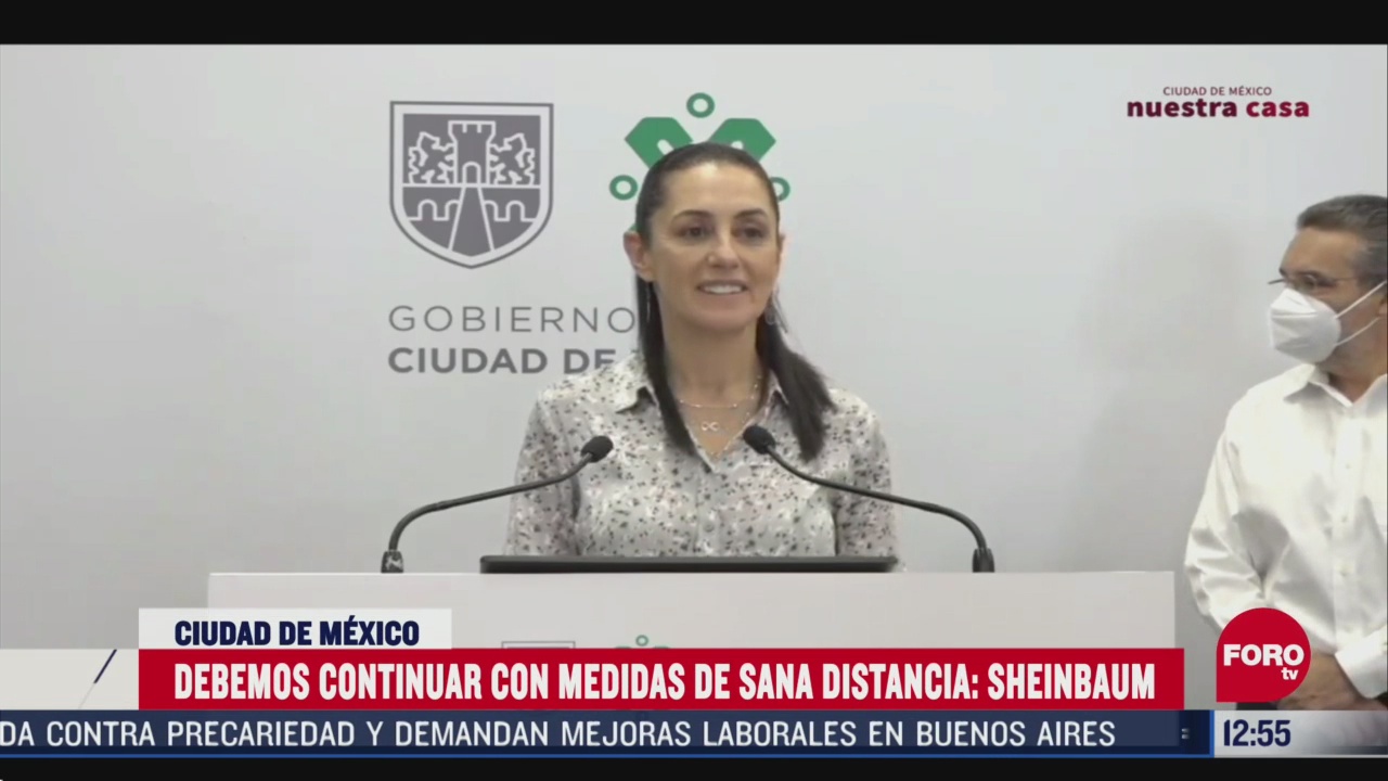 ciudad de mexico sigue en semaforo rojo advierte sheinbaum