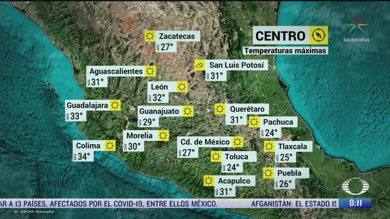 clima al aire preven lluvias y fuertes vientos en algunos estados de mexico