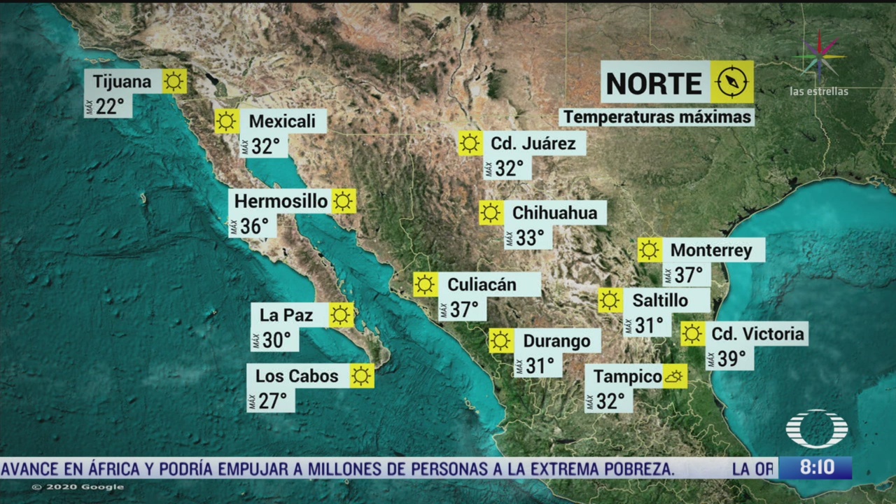clima al aire pronostican lluvias y descargas electricas en gran parte de mexico