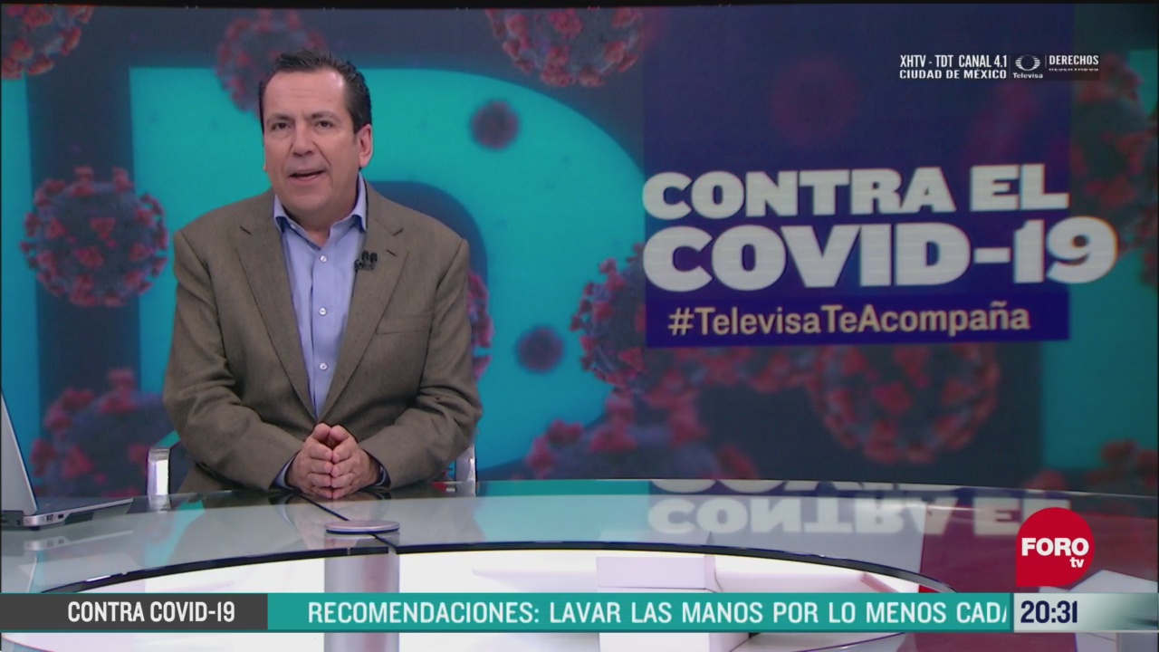 Foto: Contra El COVID Televisa Te Acompaña Recomendaciones Prevención Coronavirus Pandemia Cuarentena 14 Mayo 2020
