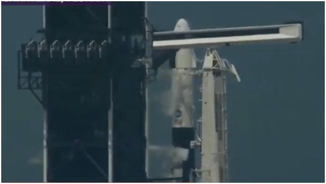 Foto: SpaceX tuvo un lanzamiento con éxito, 30 de mayo de 2020 (NASA)
