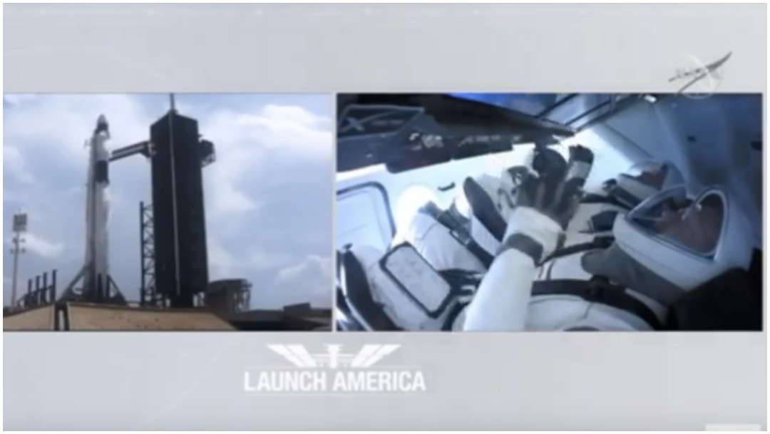 El SpaceX salió a órbita este sábado sin mayores contratiempos. (NASA)