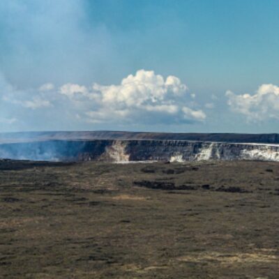 NASA descubre lago de agua en el volcán Kilahuea