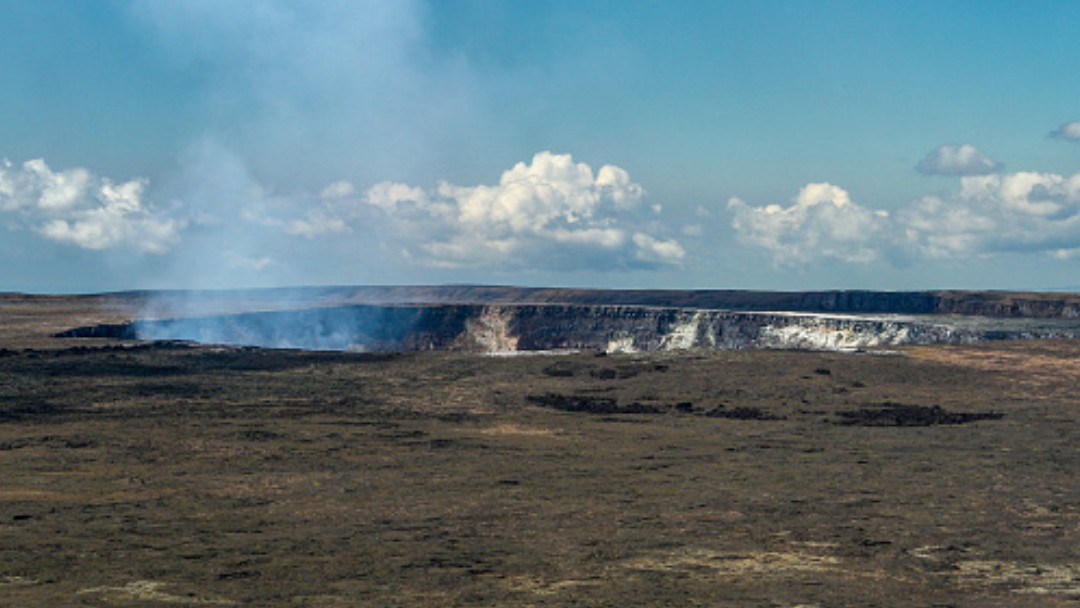 Base del cráter Halemaumau del volcán Kilahuea. Getty Images/Archivo
