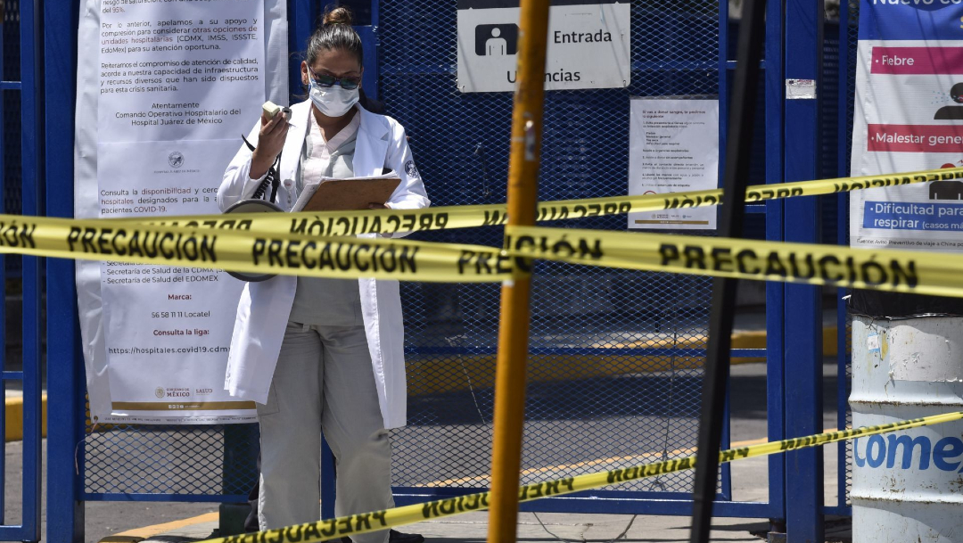 Foto: Cierran Hospital Las Américas en Guerrero, tras agresión en Ecatepec, 2 de mayo de 2020, (Cuartoscuro)