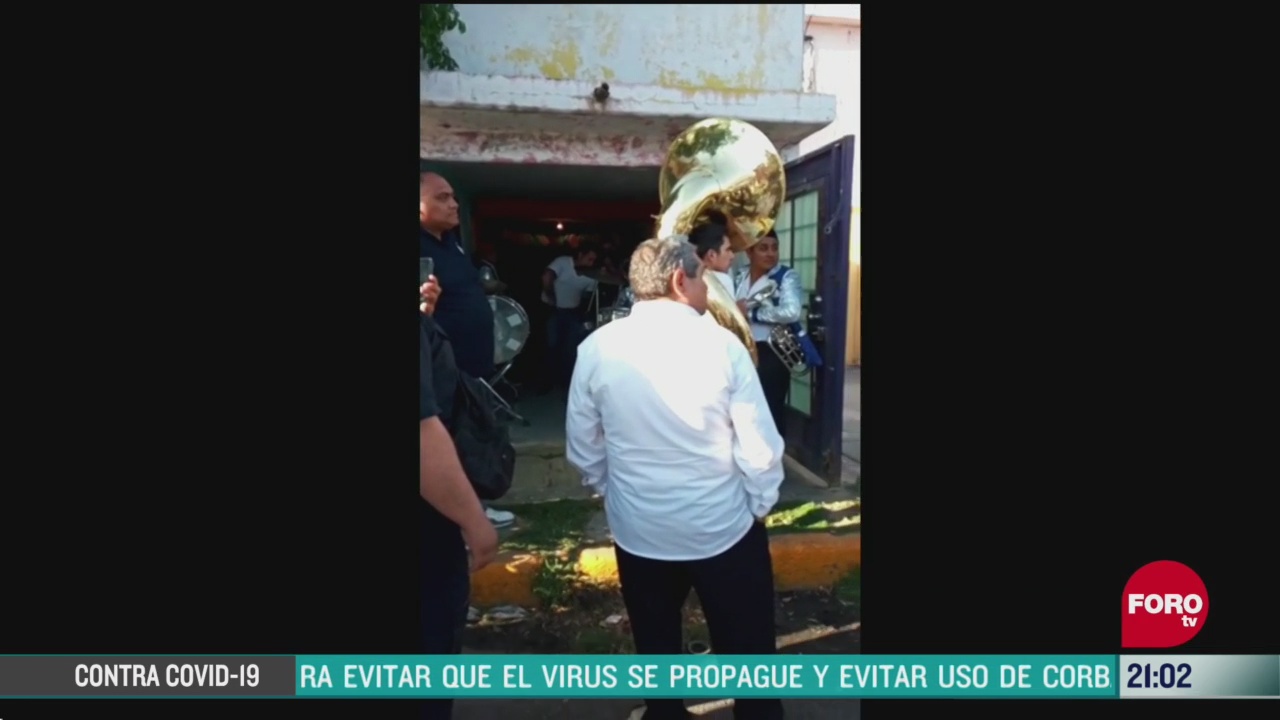 Foto: desalojan fiesta en ecatepec por fase 4 Mayo 2020