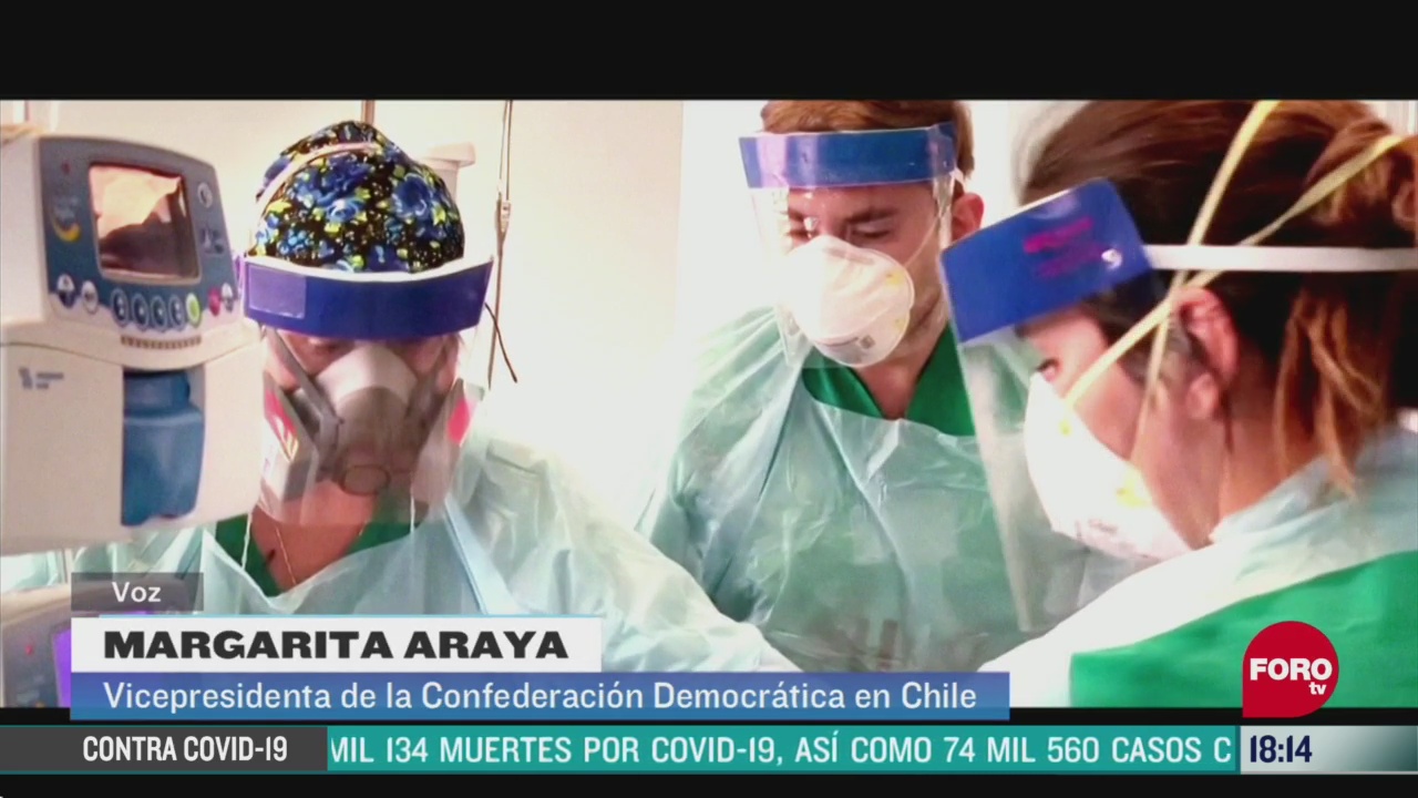 FOTO: desgaste profesional de medicos durante emergencia por coronavirus