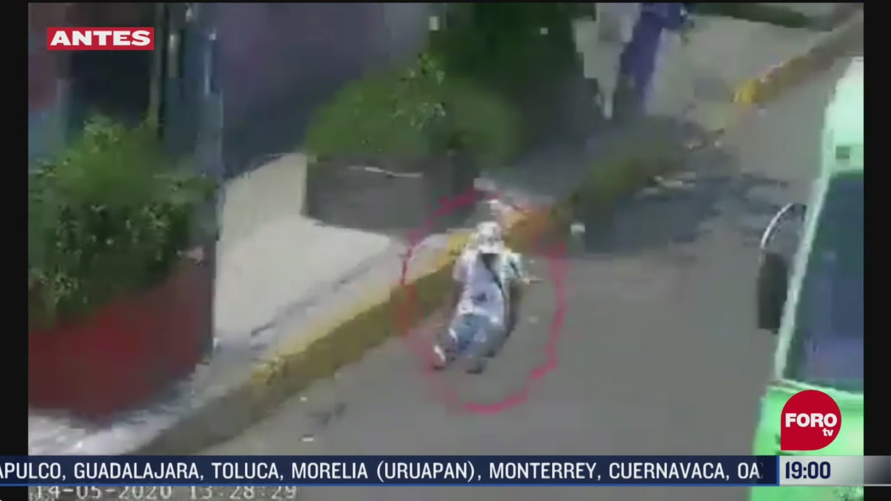 Difunden nuevo video del asalto en la Calzada Ignacio Zaragoza