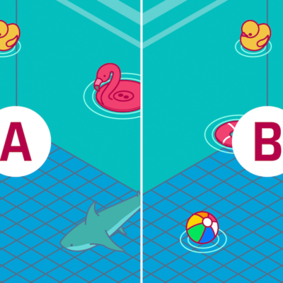 Reto visual: Encuentra las diferencias entre estas dos piscinas