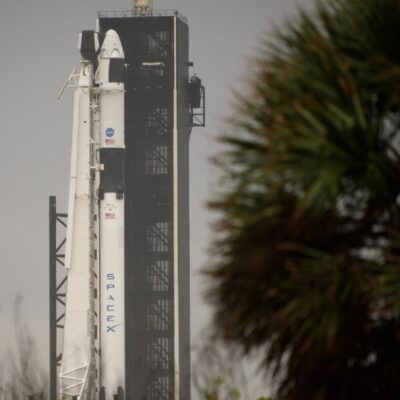 NASA y SpaceX, listas para el lanzamiento de la primera misión tripulada de EEUU a la EEI