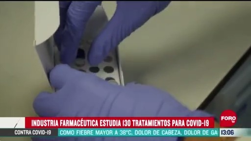 FOTO: 1 de mayo 2020, farmaceuticas investigan 130 tratamientos contra el coronavirus