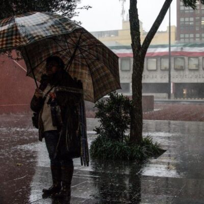 Prevén lluvias fuertes en CDMX y muy fuertes en el Estado de México