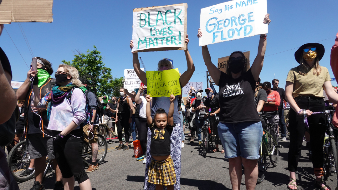 FOTO: Protestas por el asesinato de George Floyd, el 30 de mayo de 2020