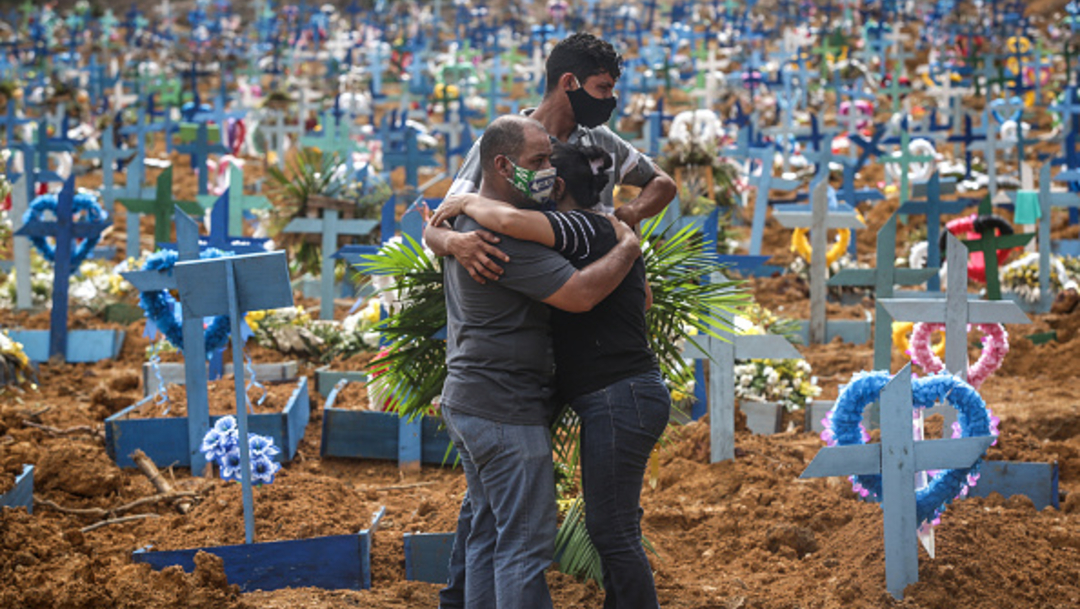 Foto: Brasil, cuarto país con más muertos por COVID-19, 29 de mayo de 2020, (Getty Images)