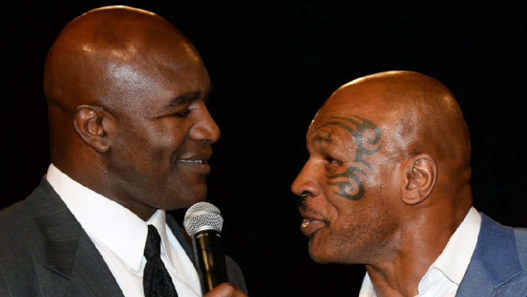 Foto: ¿Mike Tyson y Evander Holyfield volverán a pelear? ,14 de mayo de 2020, (Getty Images, archivo)