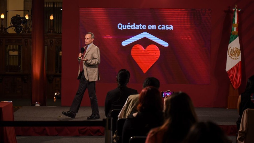 Hugo López-Gatell habla sobre letalidad y mortalidad por coronavirus. Cuartoscuro