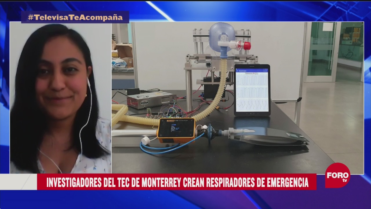 FOTO: investigadores del tec de monterrey disenan ventilador para pacientes con coronavirus