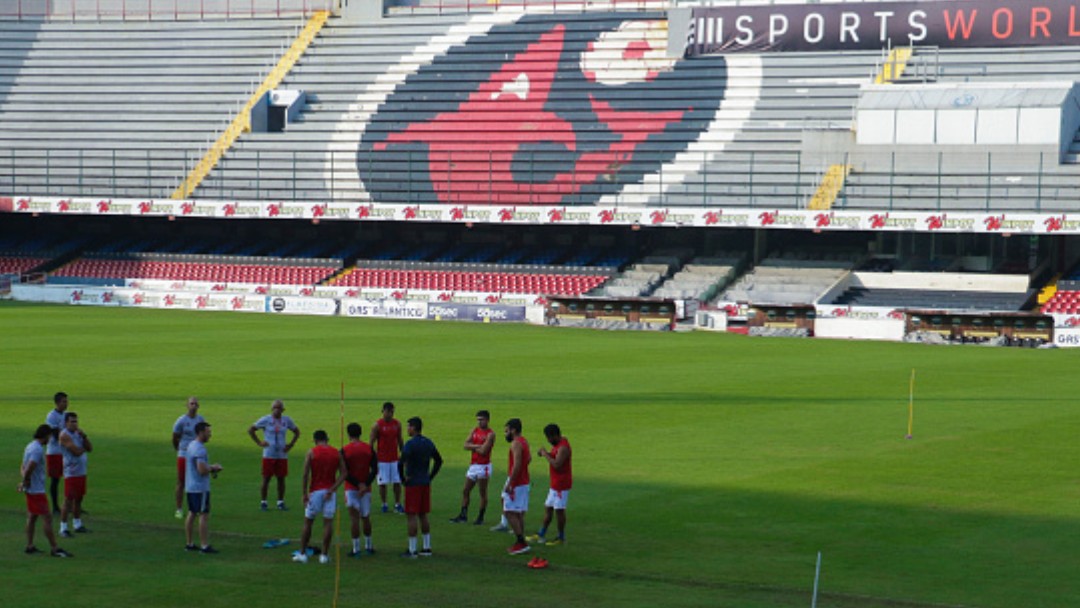 Jugadores del Veracruz entrenan en el estadio Luis "Pirata" de la Fuente. Getty Images/Archivo