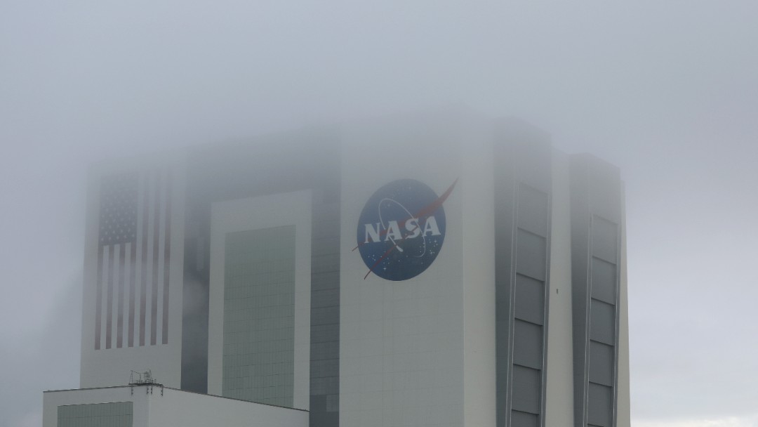 Mal clima en las instalaciones de la NASA en Cabo Cañaveral, Florida. Getty Images