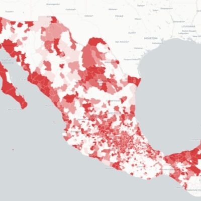 Mapa y casos de coronavirus en México del 22 de mayo de 2020
