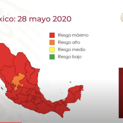 El lunes 1 de junio inicia nueva normalidad con semáforo rojo en México