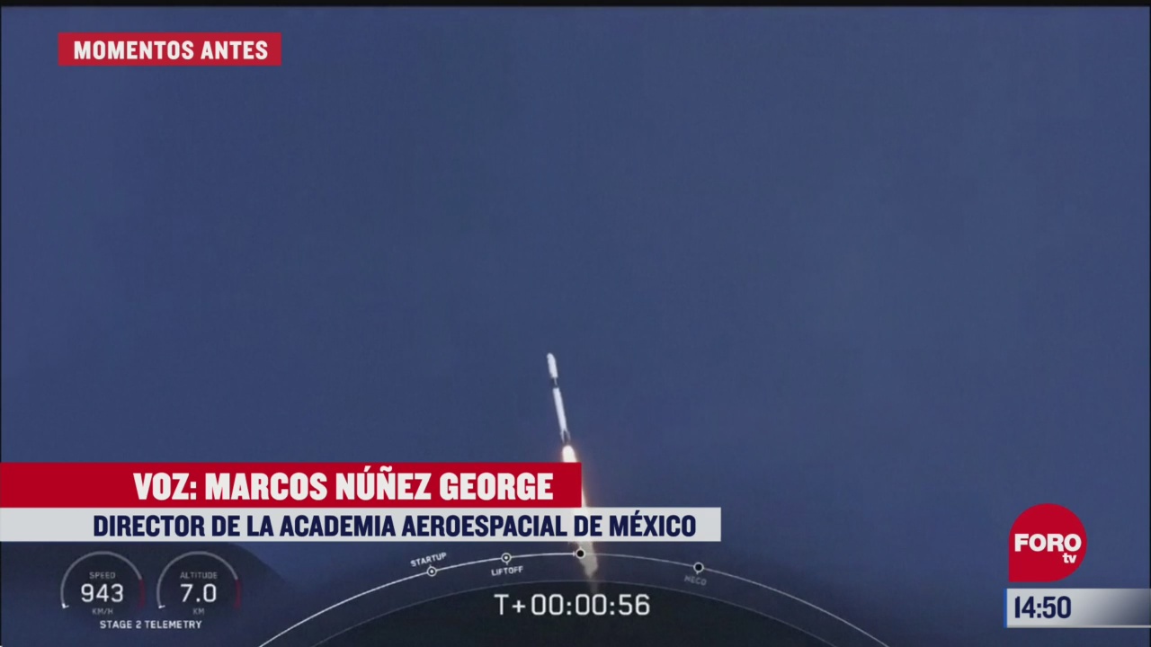 FOTO: 30 de mayo 2020, marco nunez george nos habla desde la nasa del lanzamiento de spacex