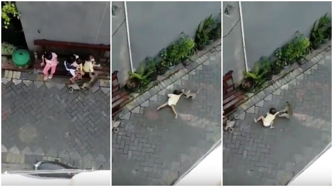 Video-viral-mono-secuestrador-nina-arrastrada-Indonesia