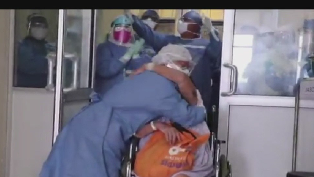 Foto: Abuelita de 84 años con hipertensión se recupera de coronavirus en Nuevo León, 1 de mayo de 2020, (FOROtv)