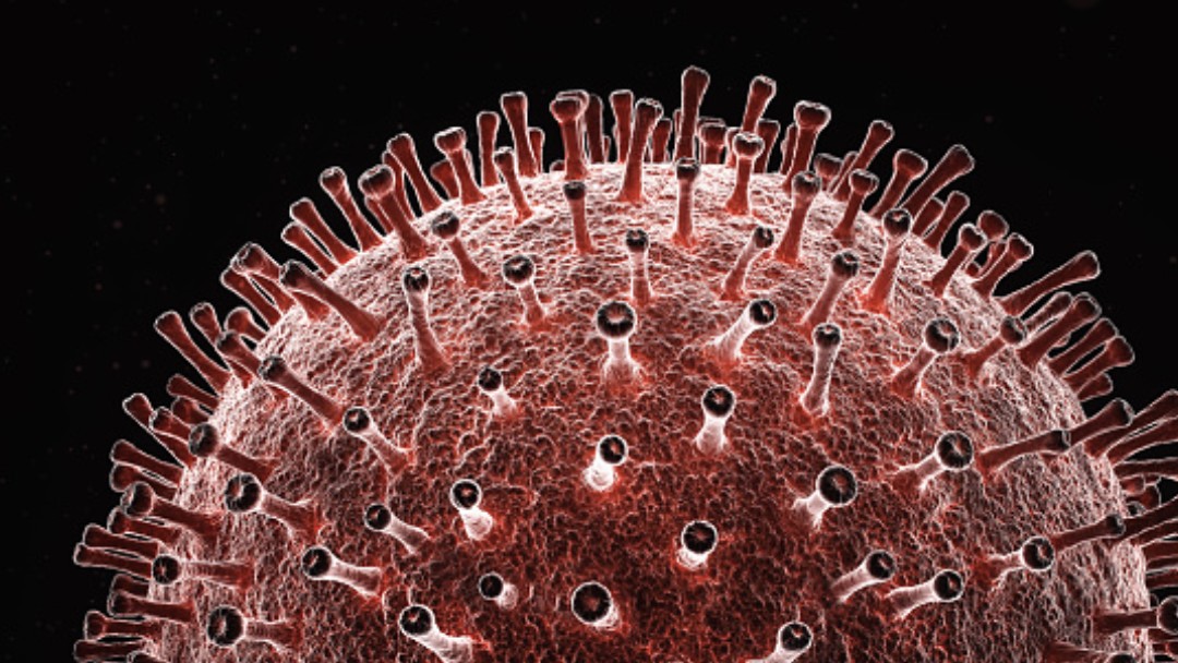 Estructura del coronavirus SARS-CoV-2 (Covid-19). Getty Images
