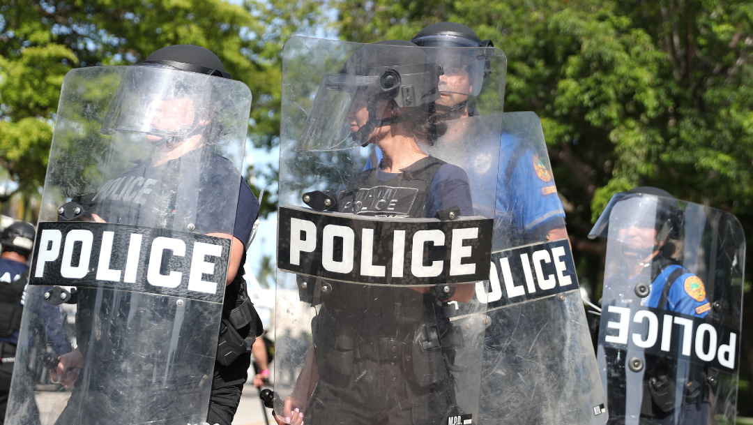 FOTO: Patrulla Fronteriza se suma a los esfuerzos para controlar disturbios en EE.UU., el 31 de mayo de 2020