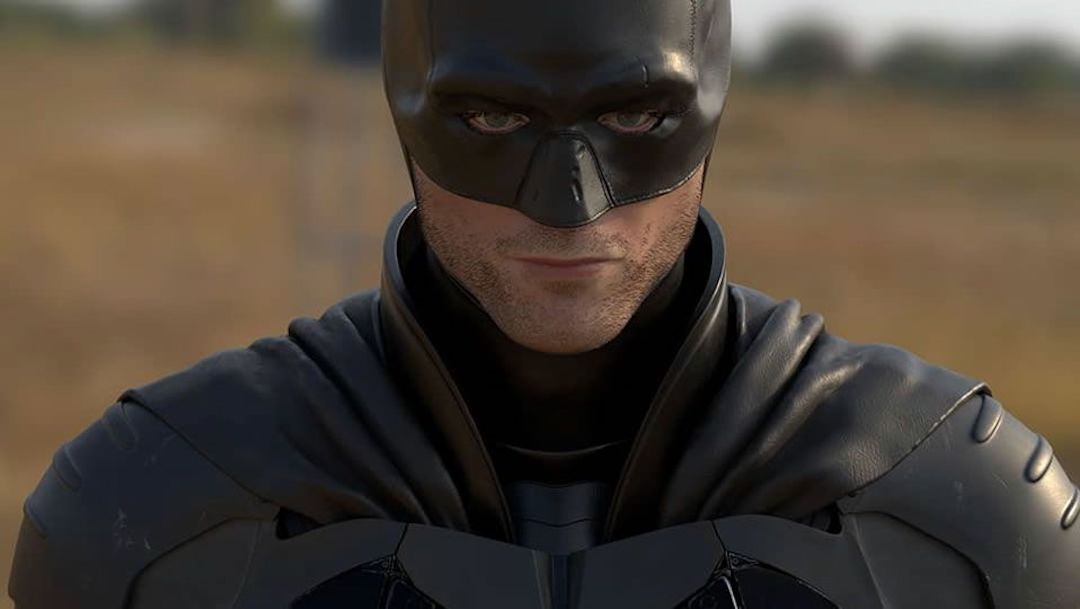 Robert Pattison Traje Batman Película Imagen 3D