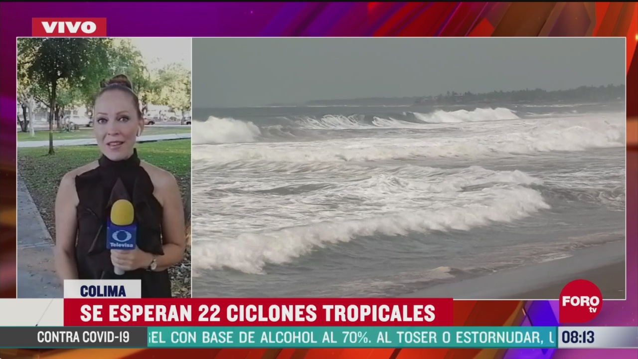 FOTO: 16 de mayo 2020, secretaria de marina preve 22 ciclones en el oceano pacifico