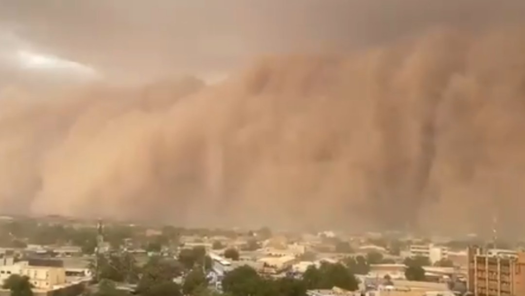 Foto: VIDEO: Tormenta de arena cubre Niamey, capital de Níger