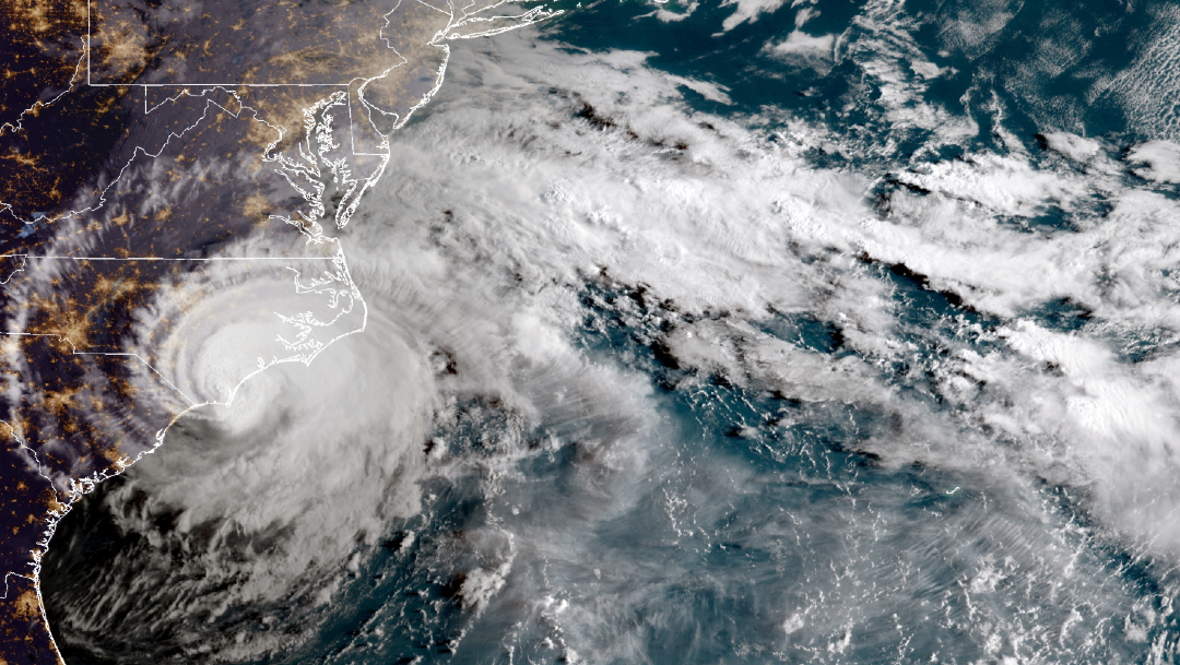FOTO: Se forma tormenta tropical Bertha y se aproxima a costa de Carolina del Sur, el 27 de mayo de 2020