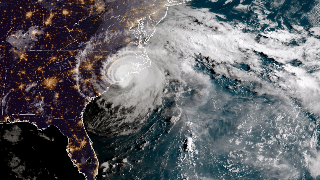 FOTO: Tormenta tropical Arthur se fortalece rumbo a Carolina del Norte, el 17 de mayo de 2020