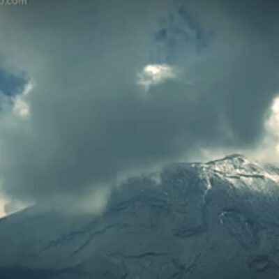 Popocatépetl registra 168 exhalaciones en las últimas horas