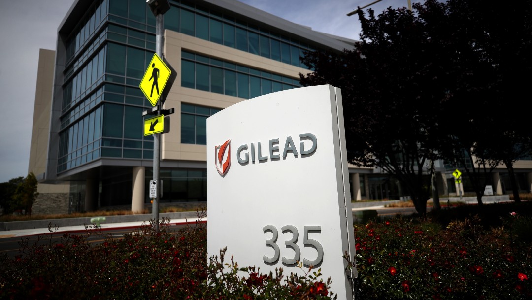 Edificio de la farmacéutica Gilead; agencia europea aprueba uso remdesivir coronavirus