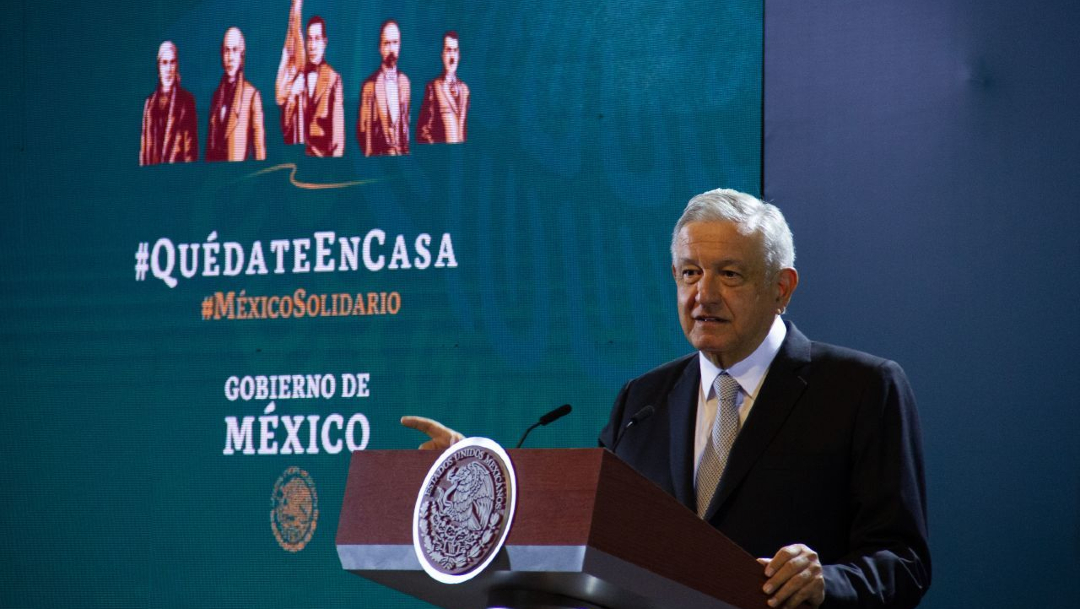 Conferencia del presidente Ándrés Manuel López Obrador