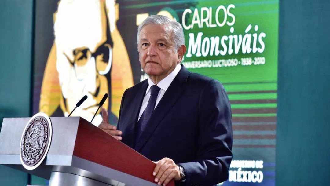 Andrés Manuel López Obrador, presidente de México, durante su conferencia matutina en Cuernavaca, Morelos. (Foto: Gobierno de México)