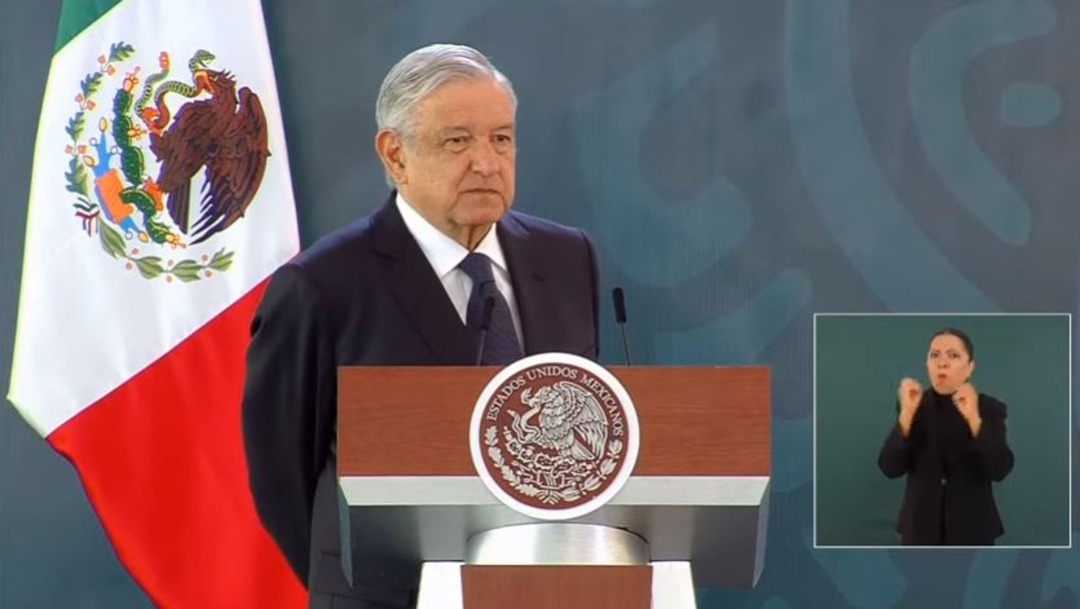Andrés Manuel López Obrador, presidente de México, durante su conferencia matutina en Morelos. (Foto: YouTube Presidencia)