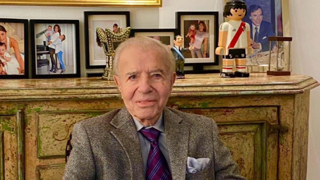 Carlos Menem, expresidente de Argentina, hospitalizado en Buenos Aires por presunta neumonía