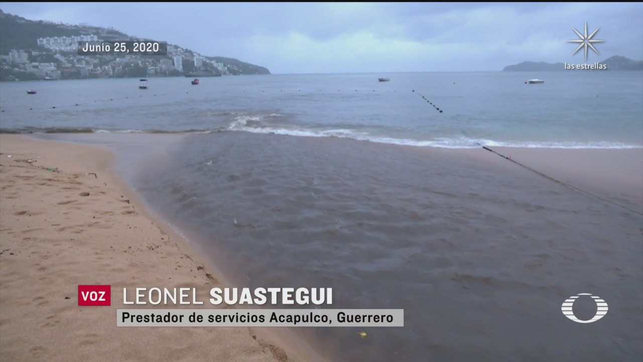 confirmado agua sucia que fluyo al mar de acapulco no eran aguas negras