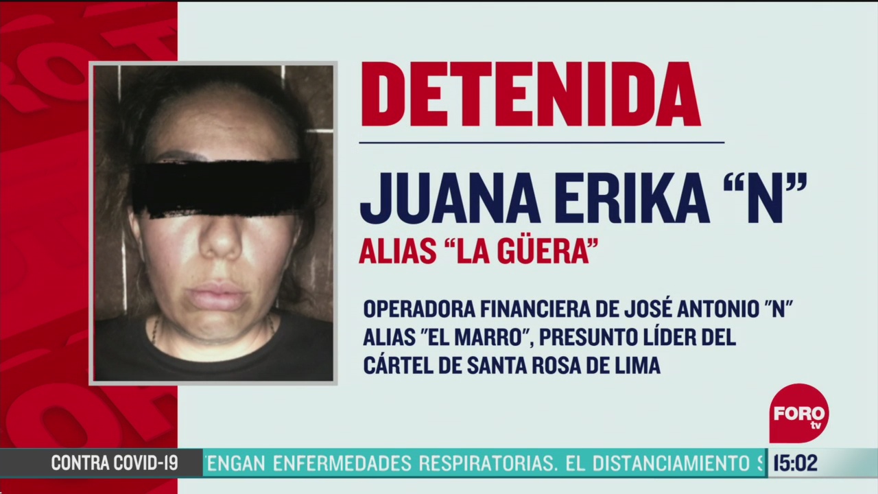 FOTO: 21 de junio 2020, confirman detencion de familiares de el marro en guanajuato