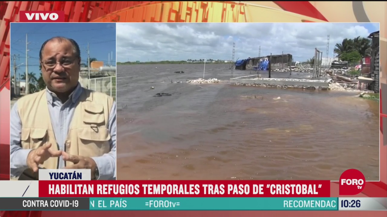 FOTO: 7 de junio 2020, cristobal provoca intensas lluvias en chiapas yucatan y campeche