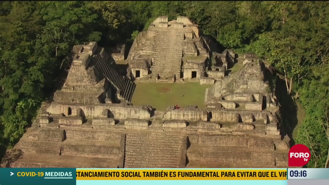descubrimiento de monumental estructura maya