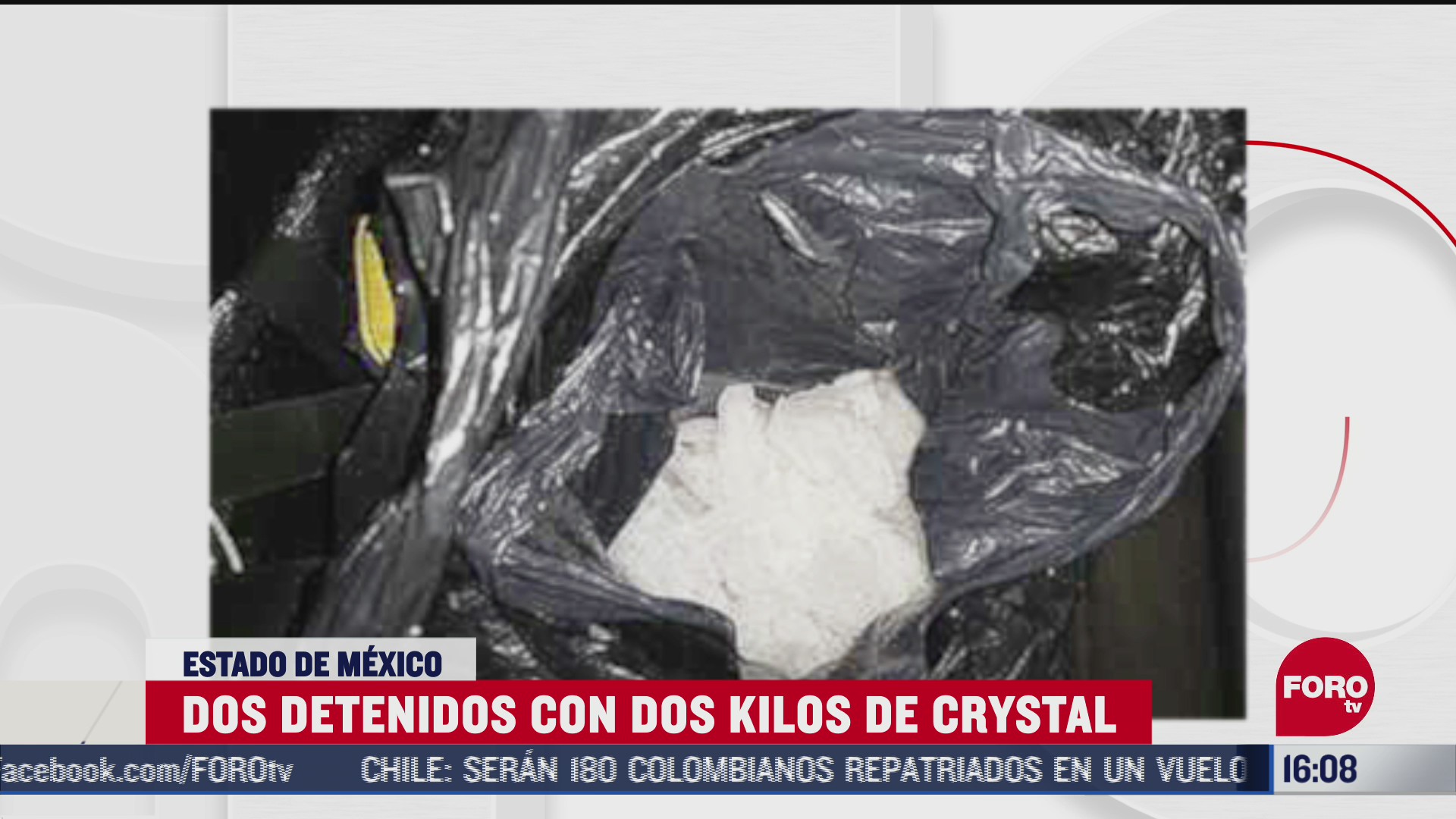 FOTO: 21 de junio 2020, detienen a dos personas con dos kilogramos de crystal