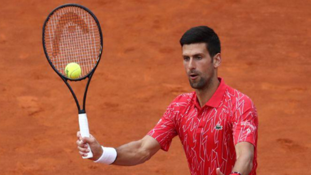 El tenista número uno del mundo Novak Djokovic